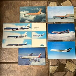 Vintage Airline Postcard Collection